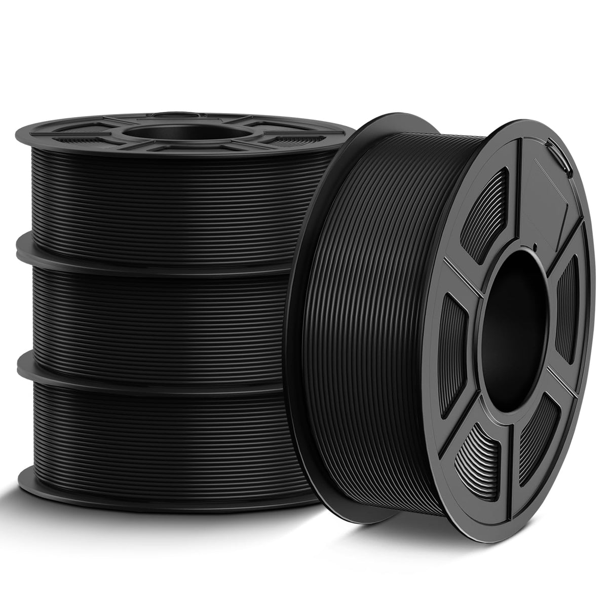 TECBEARS PETG Filament 1.75mm Black 1KG, High Strength & Toughness