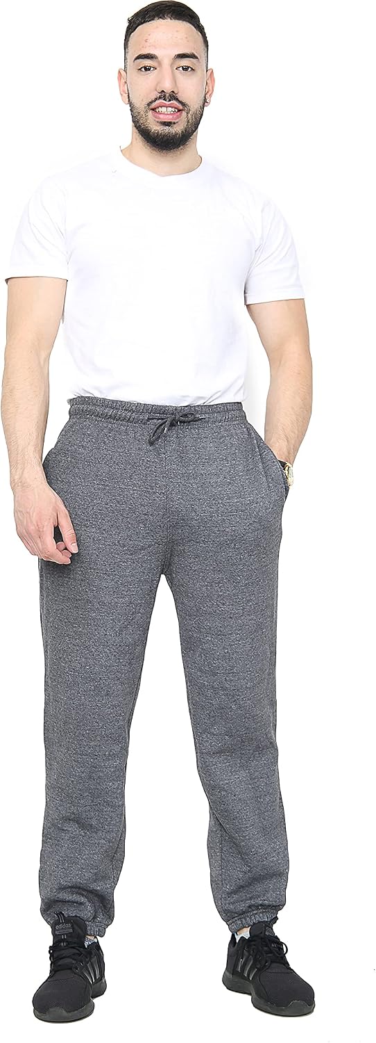 SKYTEX UK Mens Fleece Jogging Bottoms Pants Trousers Casual Sizes S - 8XL, 4 Colours