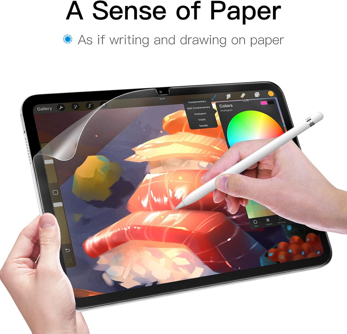 JETech Paper Matte Screen Protector for iPad (A16) 11th/10th Gen, 1-Pack