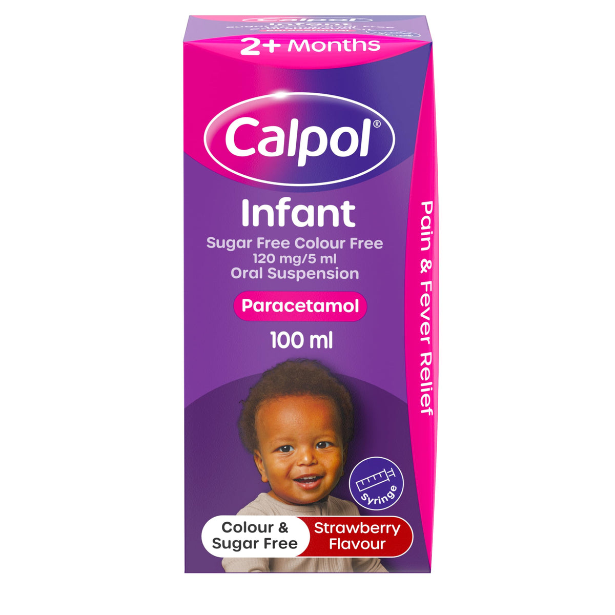Calpol Infant Original Suspension Paracetamol (1 x 100ml)