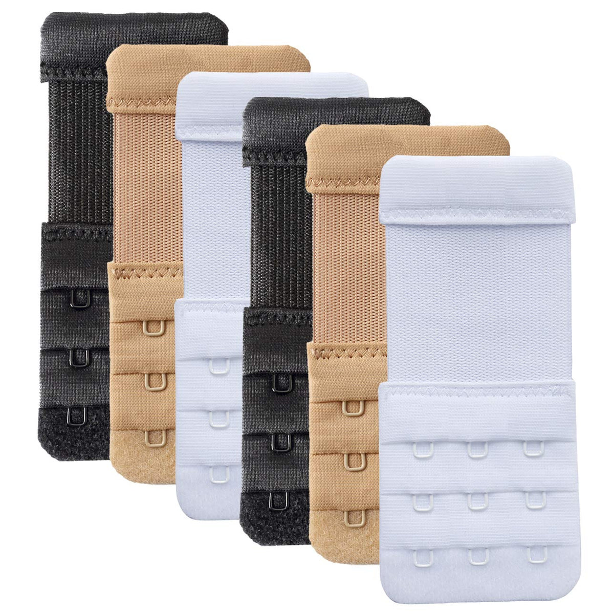 Women's Bra Extender 3 Hook Soft and Comfortable Bra Extension Strap