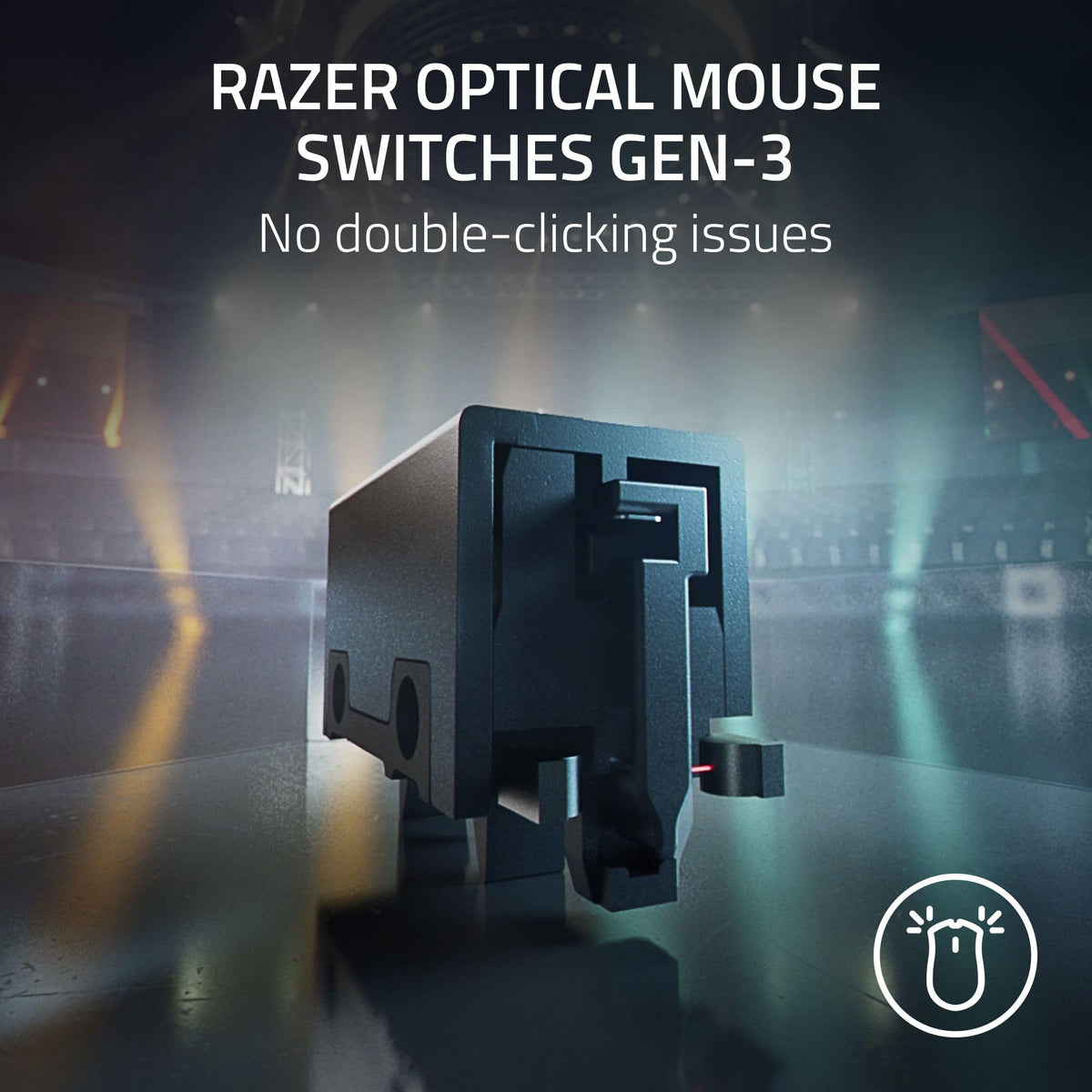 Razer DeathAdder Essential (2021) - Wired Gaming Mouse (Optical Sensor, 6400 DPI, 5 Programmable Buttons, Ergonomic Form Factor) White