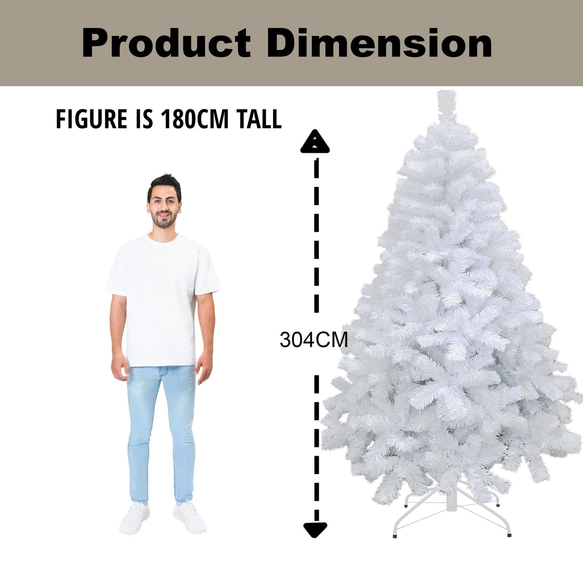 SHATCHI 6ft/1.8m Alaskan Pine Green Artificial Christmas Tree Bushy 550 Tips Xmas Home Decorationations Decorations
