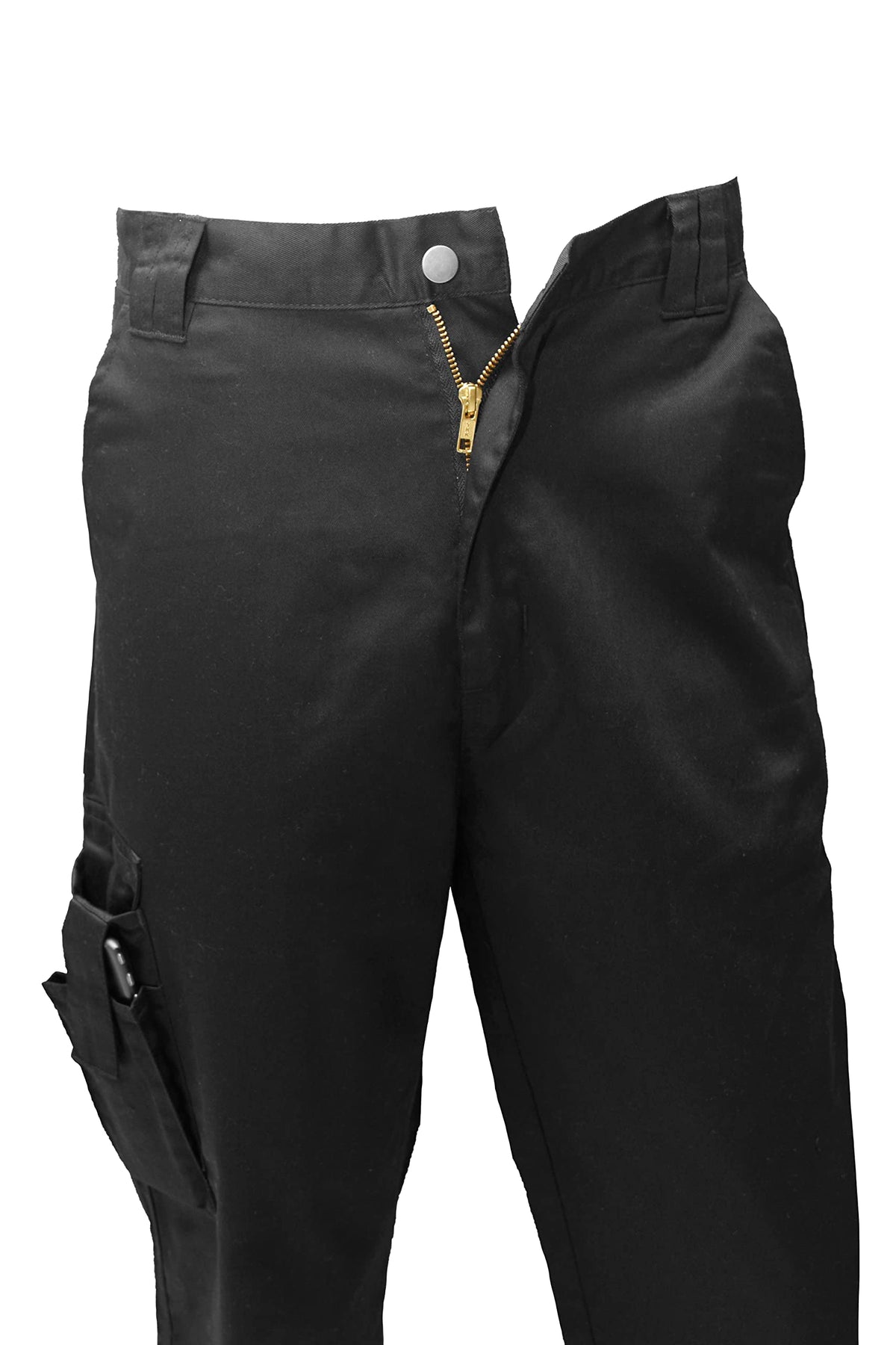 Multi Pockets Men Cargo Combat Work Trousers Work Pants with Button & Zip Fly