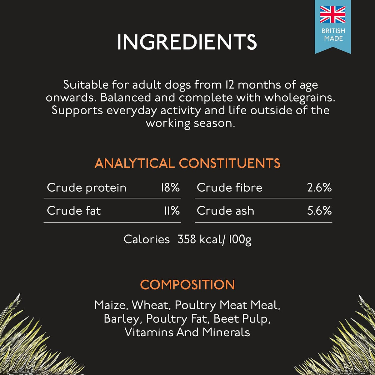 Skinners Field & Trial Maintenance Dry Dog Food - 15kg