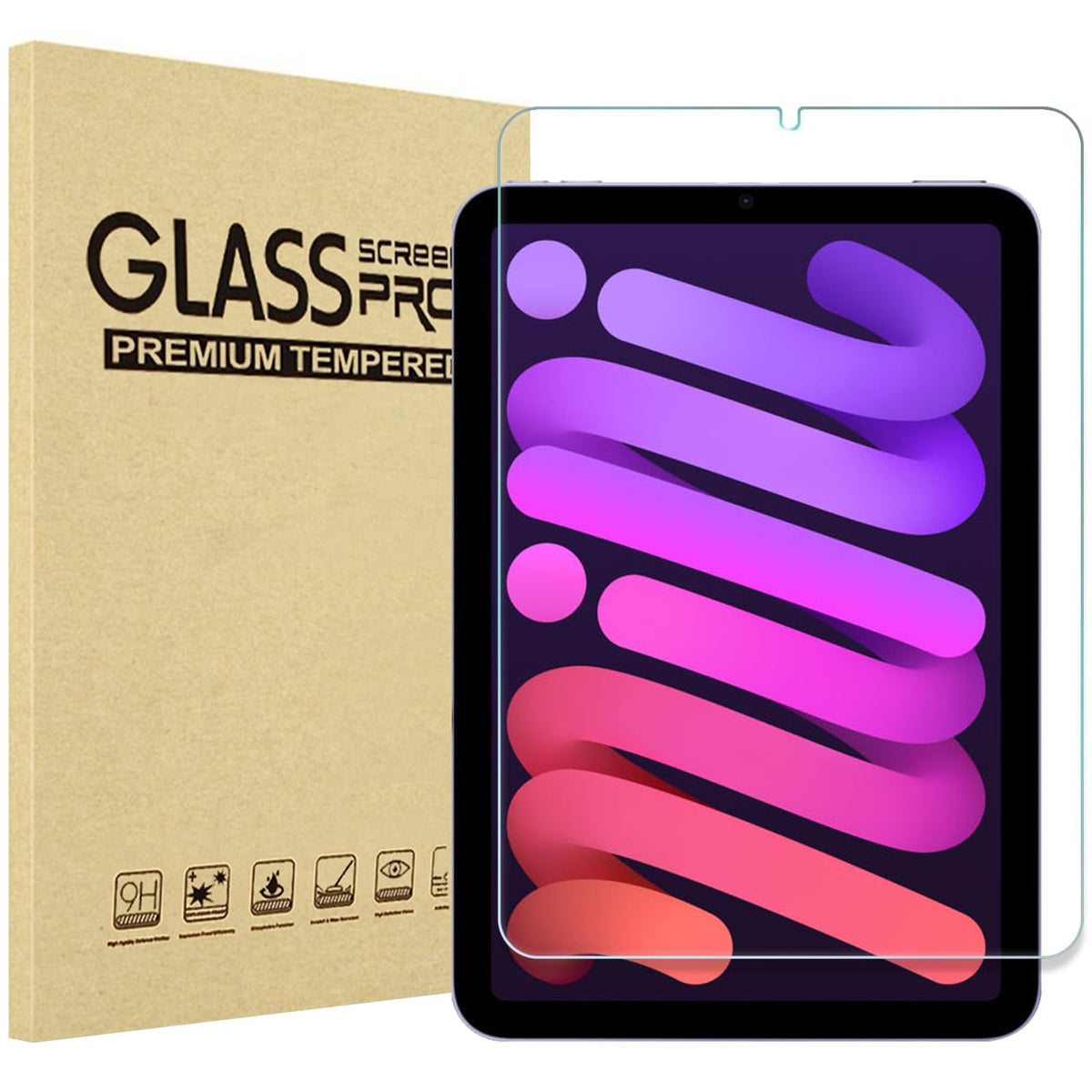 ProCase 2 Pack Screen Protector for iPad A16 2025 11th 11"/10th 2022 10.9"