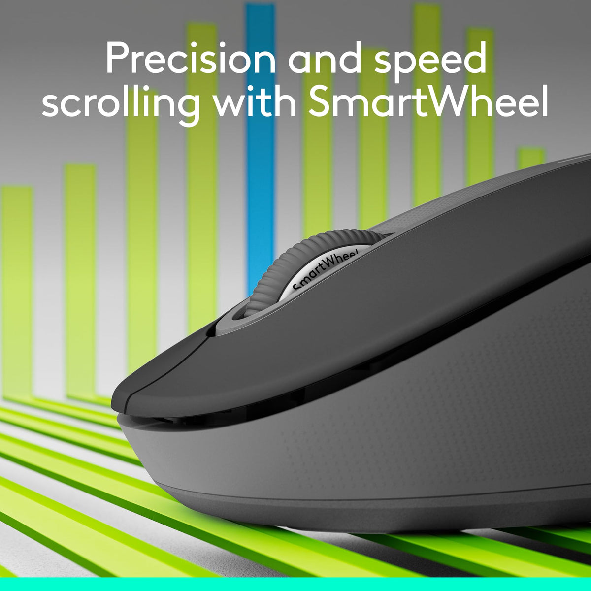 Logitech Signature M650 L Full Size Wireless Mouse - For Large Sized Hands