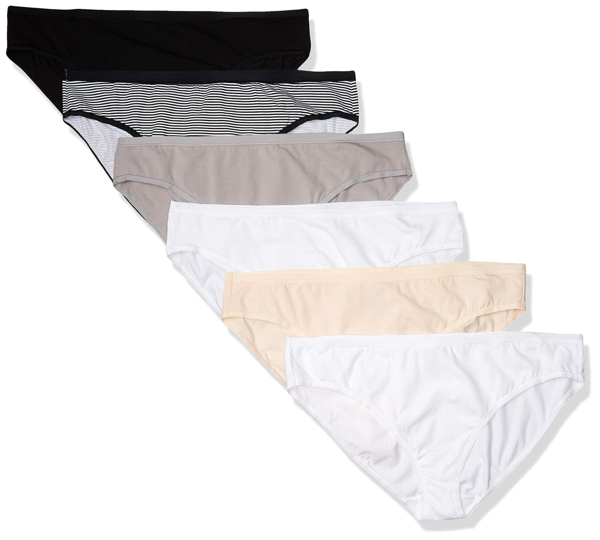 Amazon Essentials Women's Cotton Bikini Brief Underwear (Available in Plus Size)