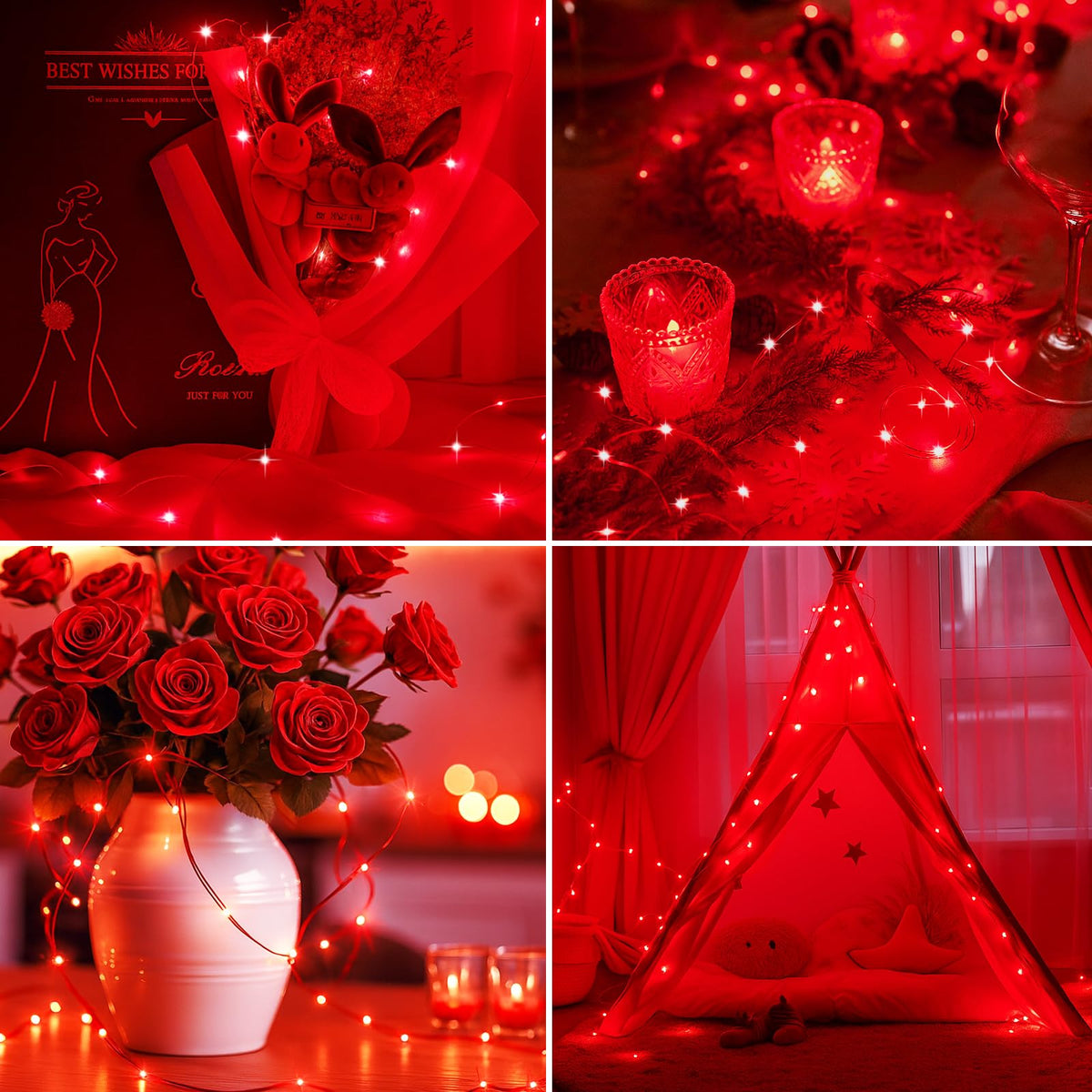 btfarm 2 Pack Halloween Orange Fairy Lights Battery Operated with Timer