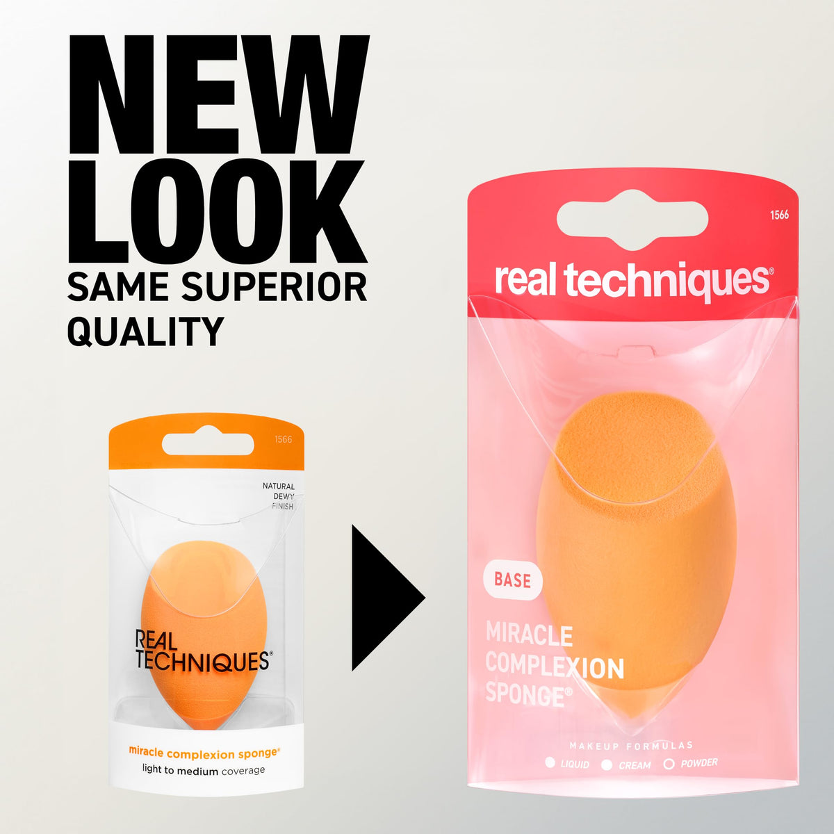 Real Techniques Miracle Complexion Sponge, Vegan & Cruelty-Free