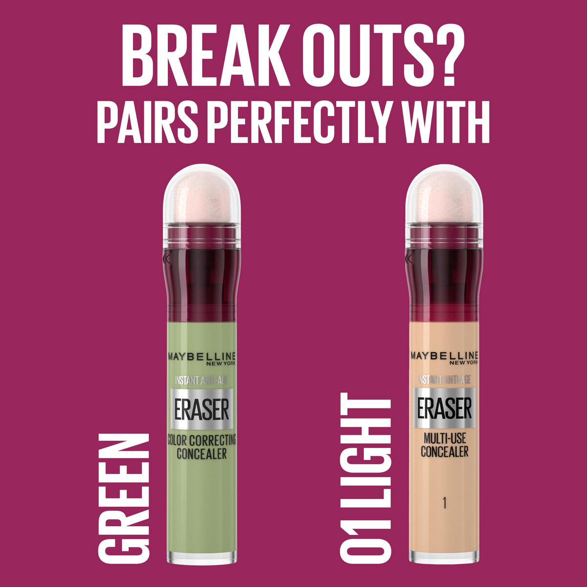 Maybelline Instant Anti Age Eraser Eye Concealer, Dark Circles and Blemish Concealer, Ultra Blendable Formula, 149 Deep Bronze