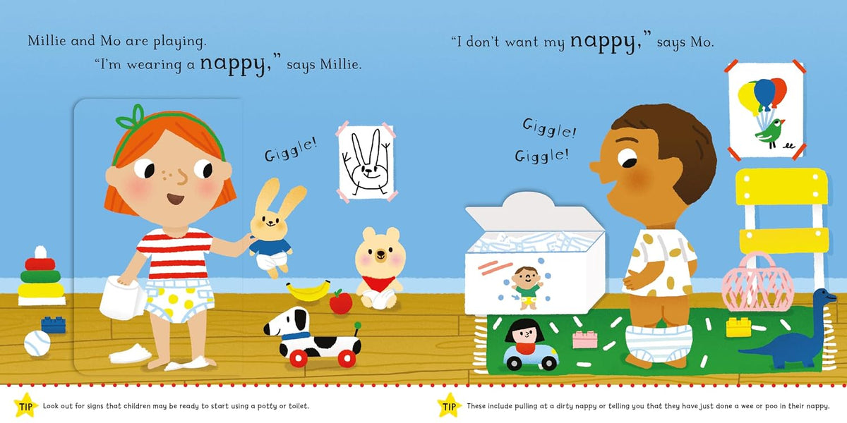 No More Nappies: With helpful tips for potty training (Campbell Big Steps, 2)