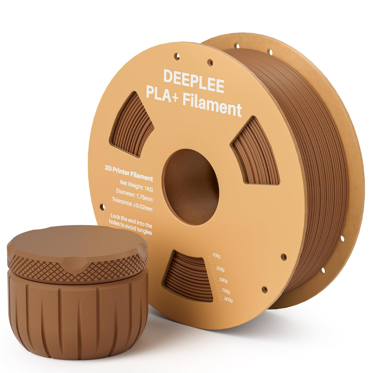 DEEPLEE PLA Plus 1.75mm Filament White 1kg