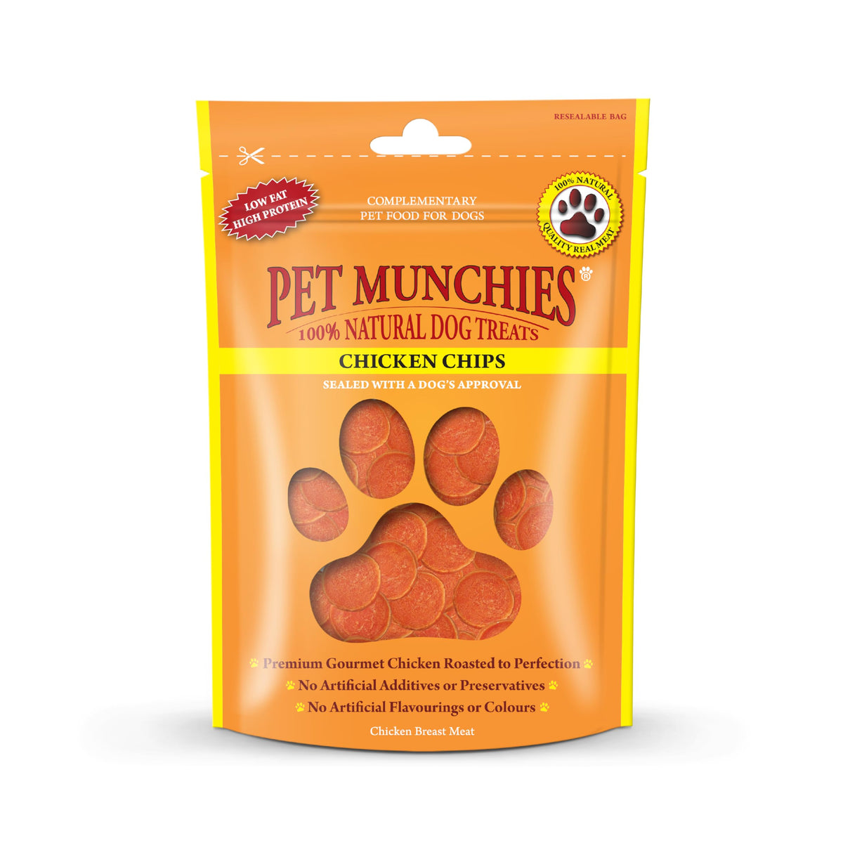 Pet Munchies Venison & Beef Liver Dog Training Treats, Grain Free Tasty Bites with Natural Real Meat, Low in Fat 50g