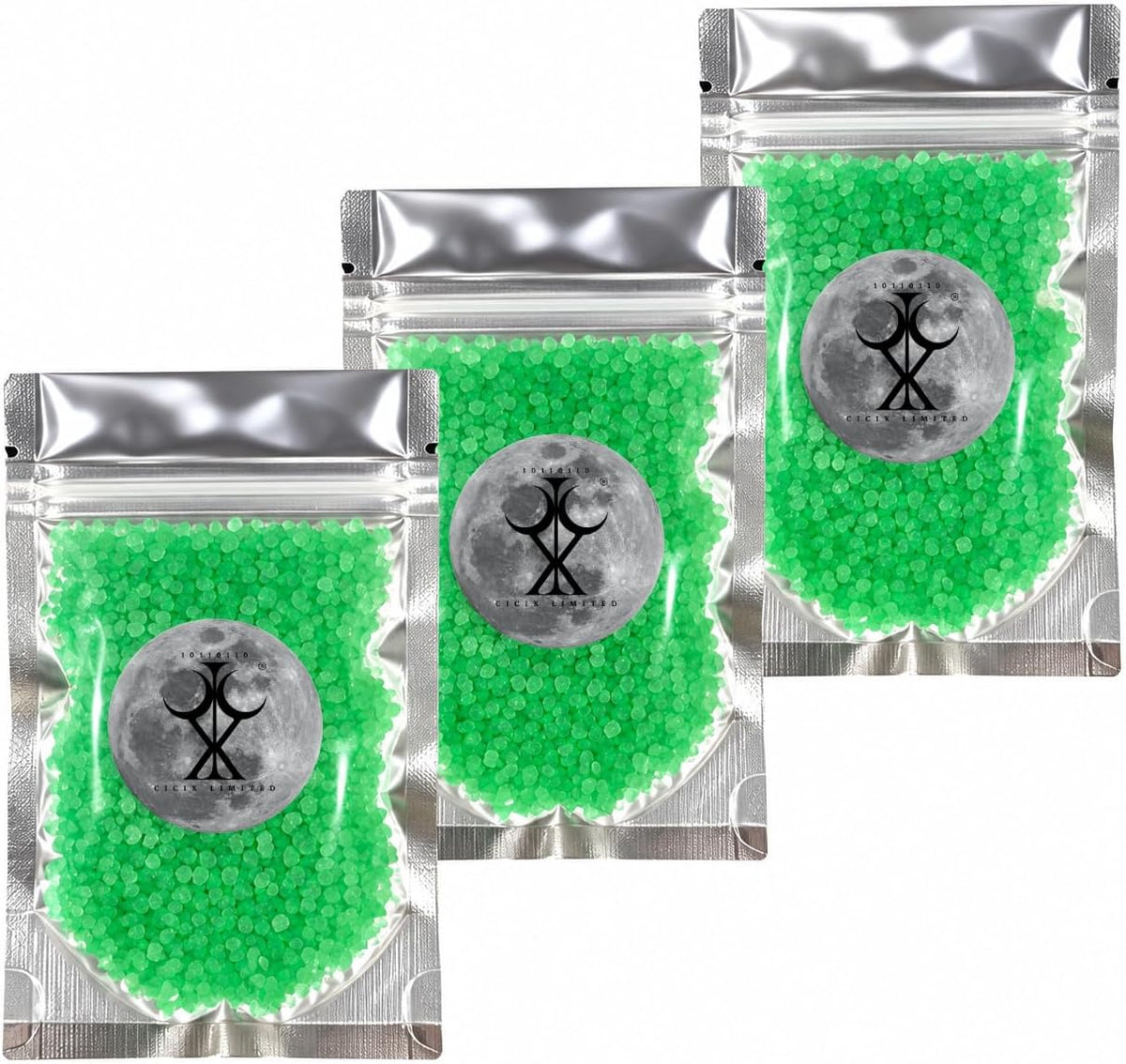 CICIX 3x Luxury Scented Crystals Bundle. 130+ Scent Options. Sizzlers Simmering Granules for Oil Burners. Strong Wax Melt Alternative. Handmade in England. (Daisy's)