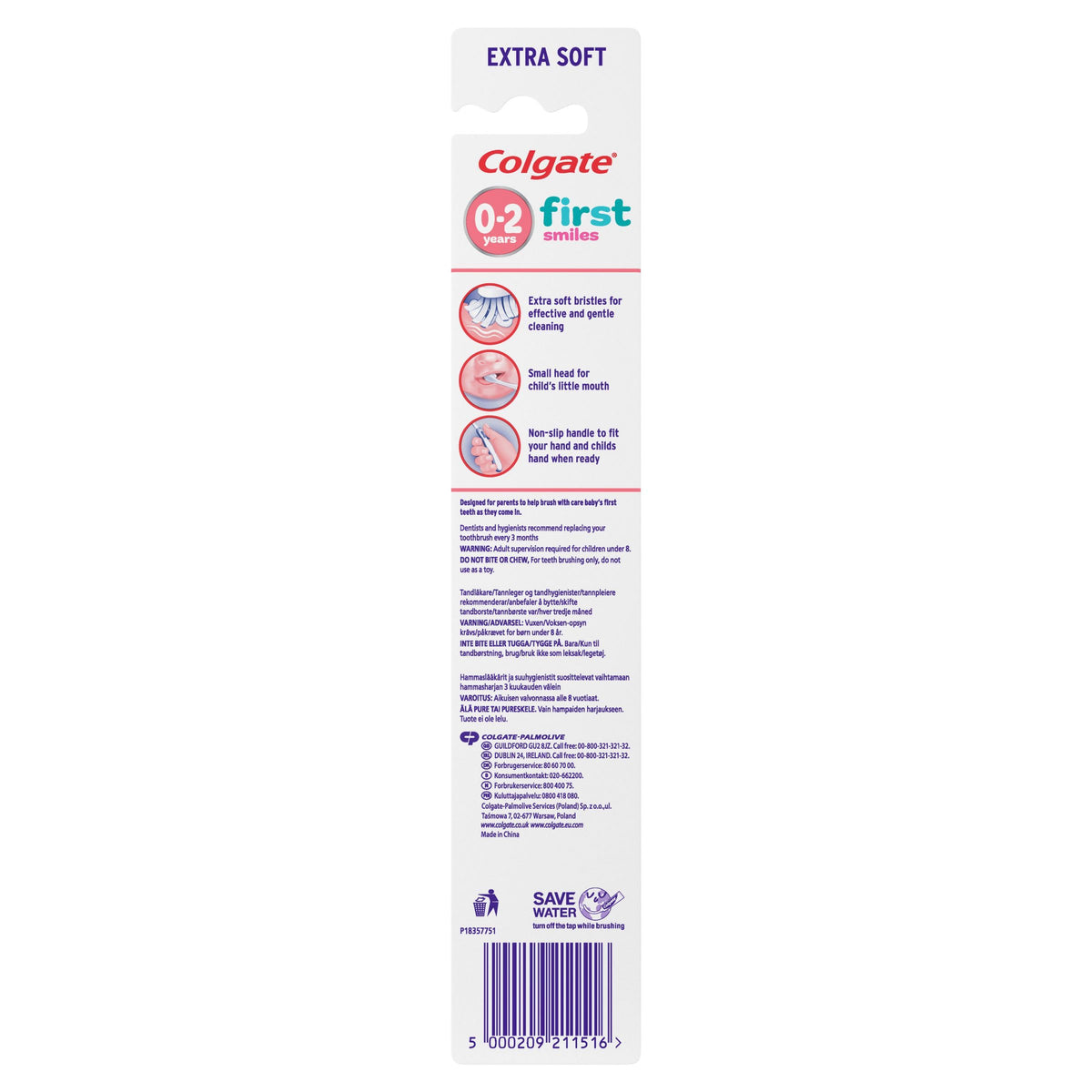 Colgate Kids Bluey Toothbrush 3-5 Years, 2 Pack