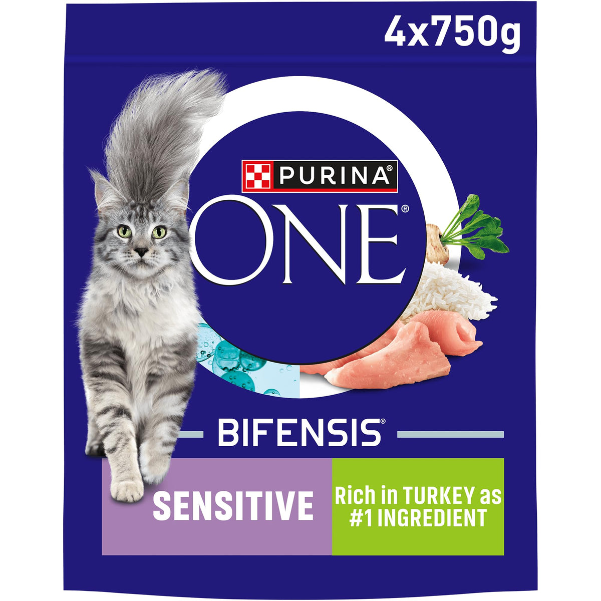 PURINA ONE Bifensis Adult Dry Cat Food Chicken 7.5kg Pack