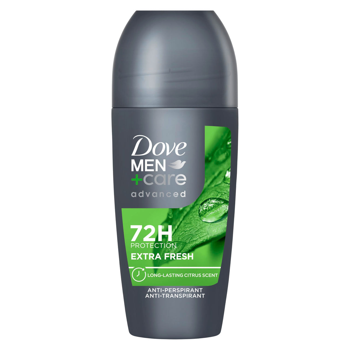 Dove Advanced Extra Fresh Antiperspirant Deodorant Roll On deodorant for men with Triple Action Technology for 72h sweat & odour protection 50 ml (Pack of 2)