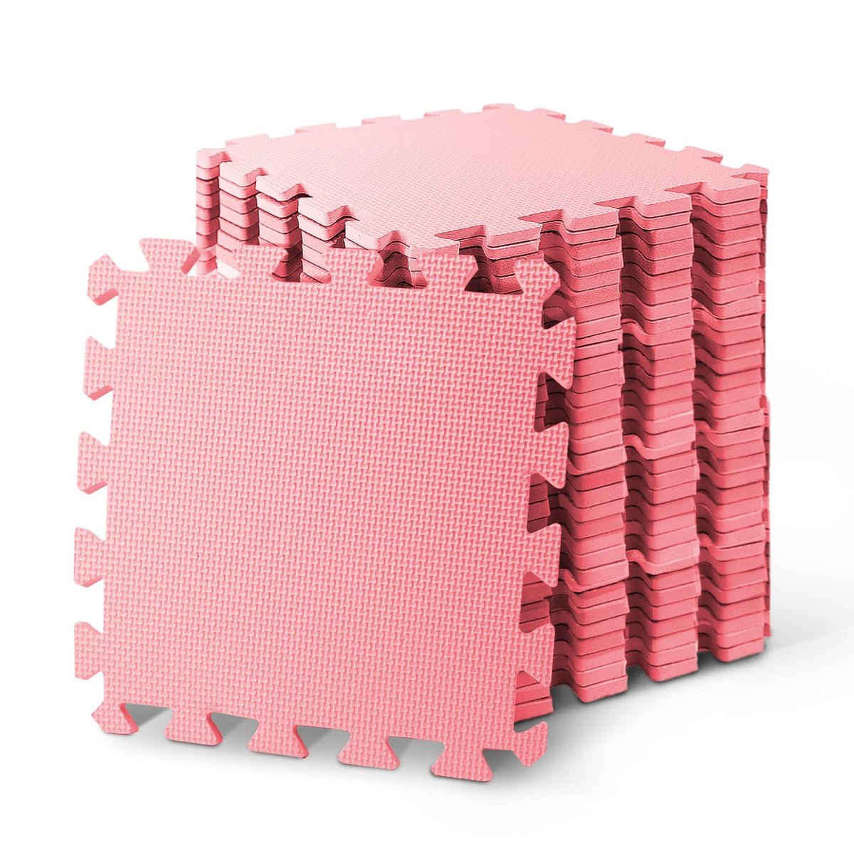 kidoola Foam Baby Play Mat (29x29cm) – Thick & Soft EVA Foam Interlocking Floor Tile Matting for Children – Large Multi Colour, Safe & Comfortable 7mm Thick Play Flooring (9pc)