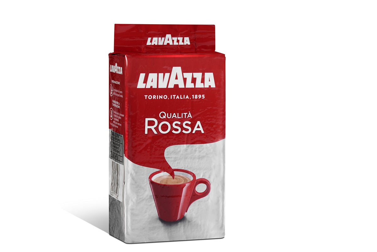 Lavazza Qualità Rossa, Ground Coffee Espresso 500 g (Pack of 2)