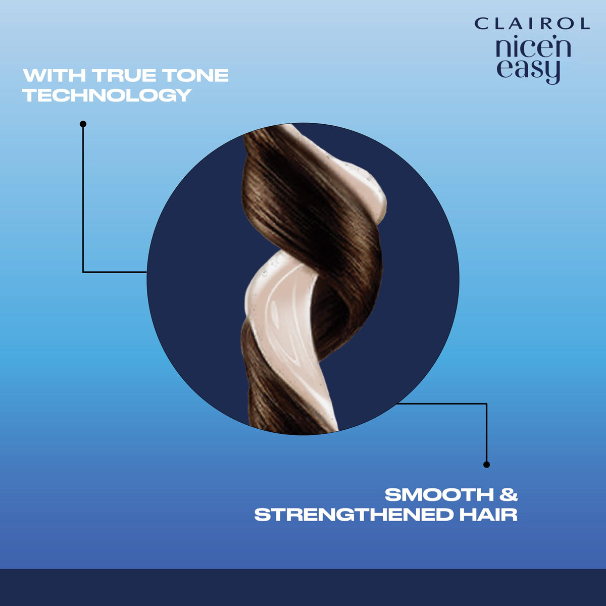 Clairol Nice'n Easy Crème Natural Looking Oil Permanent Hair Dye Infused