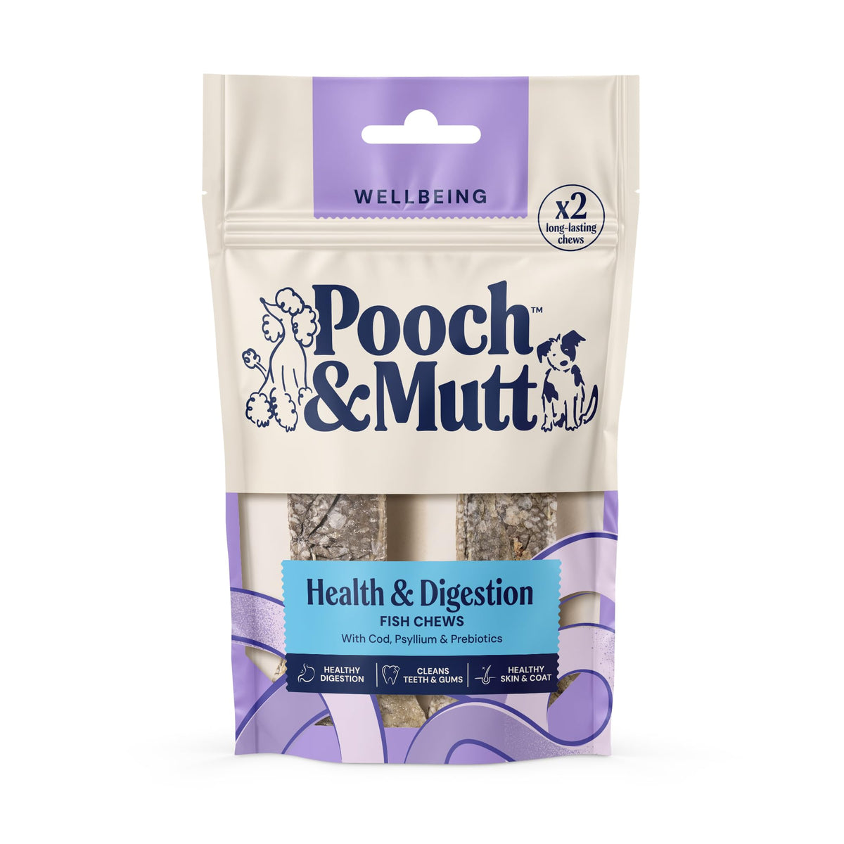 Pooch & Mutt - Digestive Support Collagen Chew Treat, 110g (2 chews)
