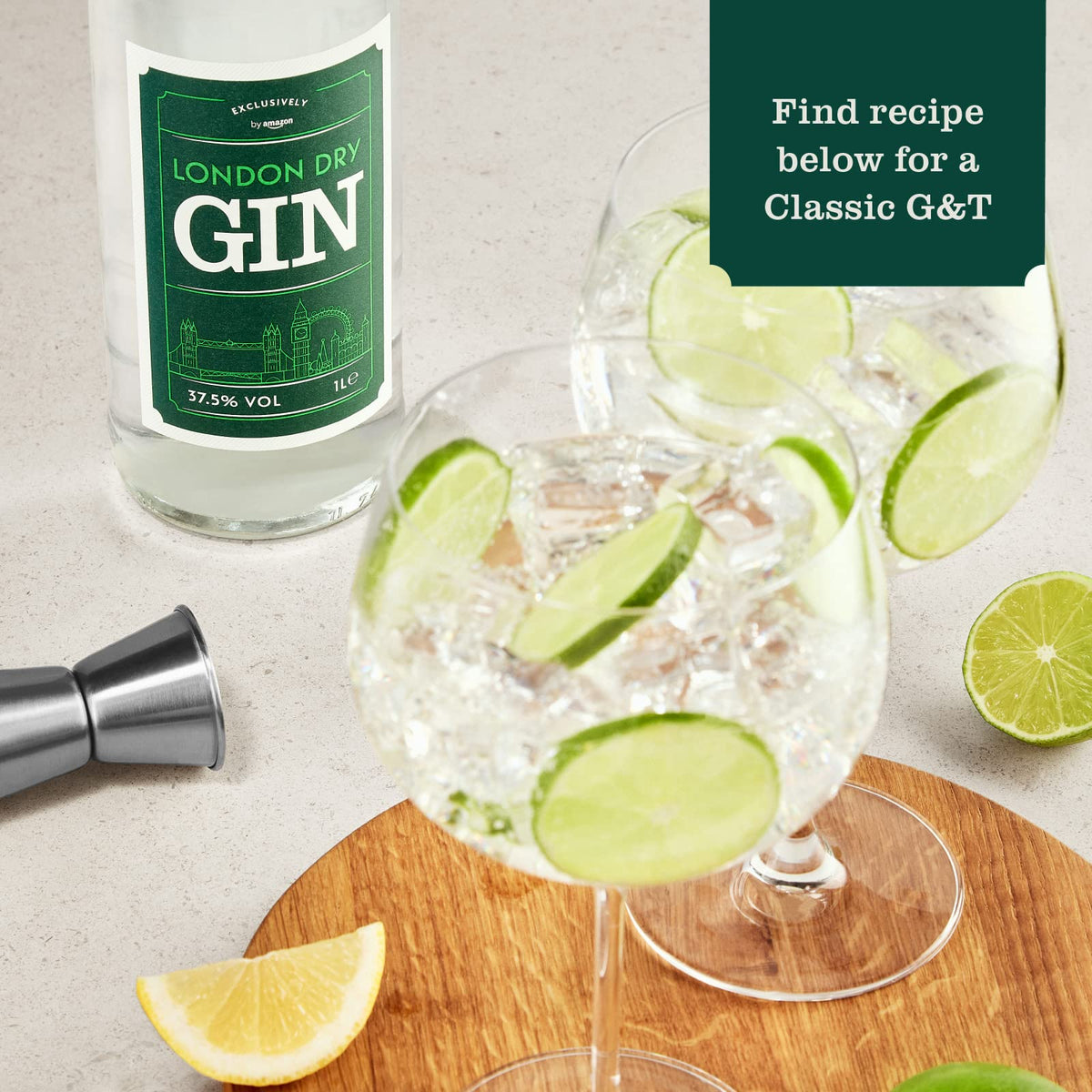 by Amazon Vodka | 37.5% ABV | 1L | Triple Distilled in the UK | Award-Winning Smooth Vodka | For Cocktails & Mixing