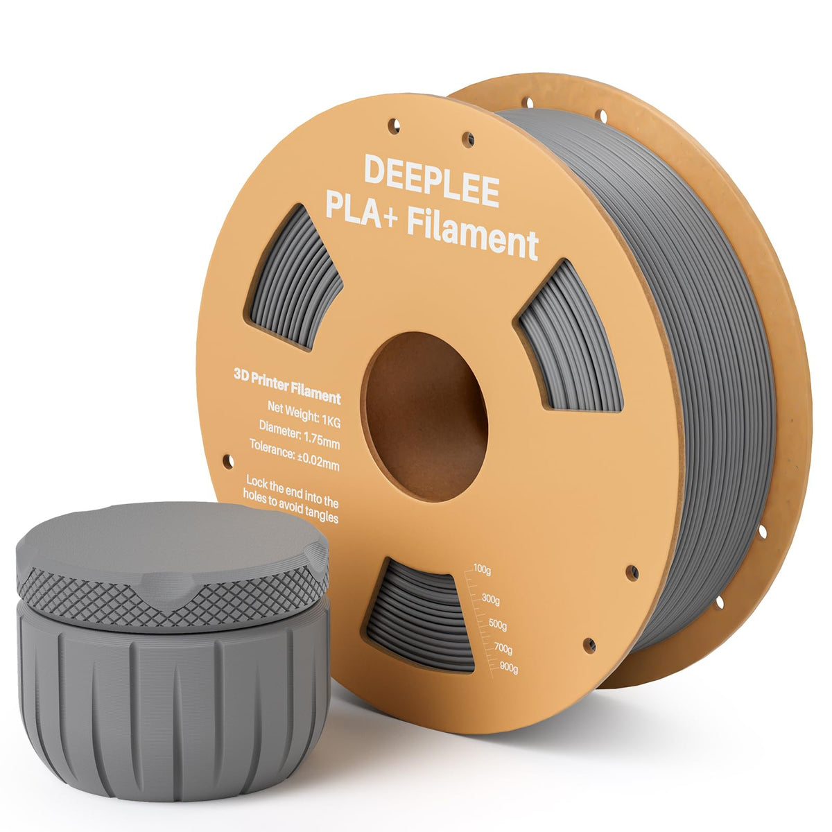 DEEPLEE PLA Plus 1.75mm Filament White 1kg