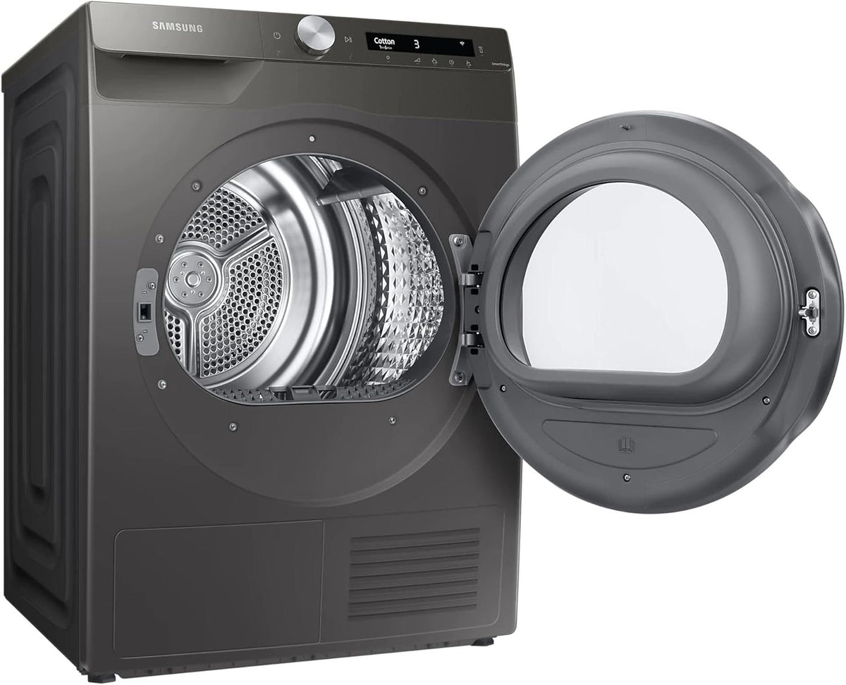 Samsung Series 5 DV80CGC0A0ABEU with OptimalDry and SmartThings, Heat Pump Tumble Dryer, 8kg