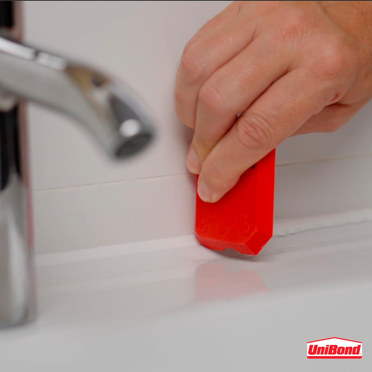UniBond Sealant Finishing Tool, Silicone Smoother for Wall & Floor