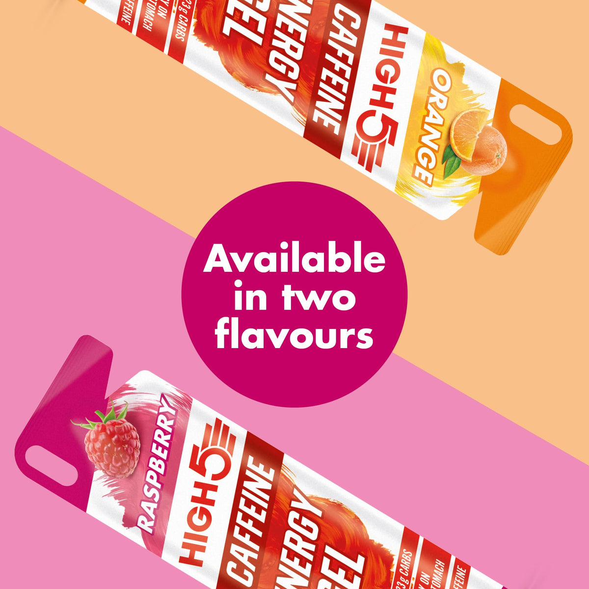 HIGH5 Energy Gels, Running Gel for Fast & Sustained Energy, Mixed, 8 x 40g