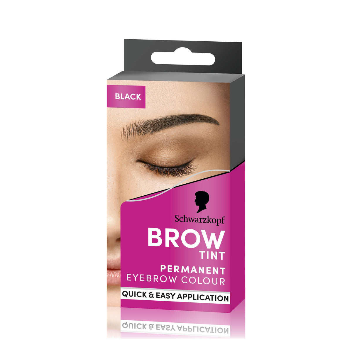 Schwarzkopf Brow Tint Dark Brown (10ml), Permanent Eyebrow Tint, Long-Lasting Intensity, Water- and Smudge-Proof, Easy Application Brow Tint for Up to 10 Applications, Vegan Formula