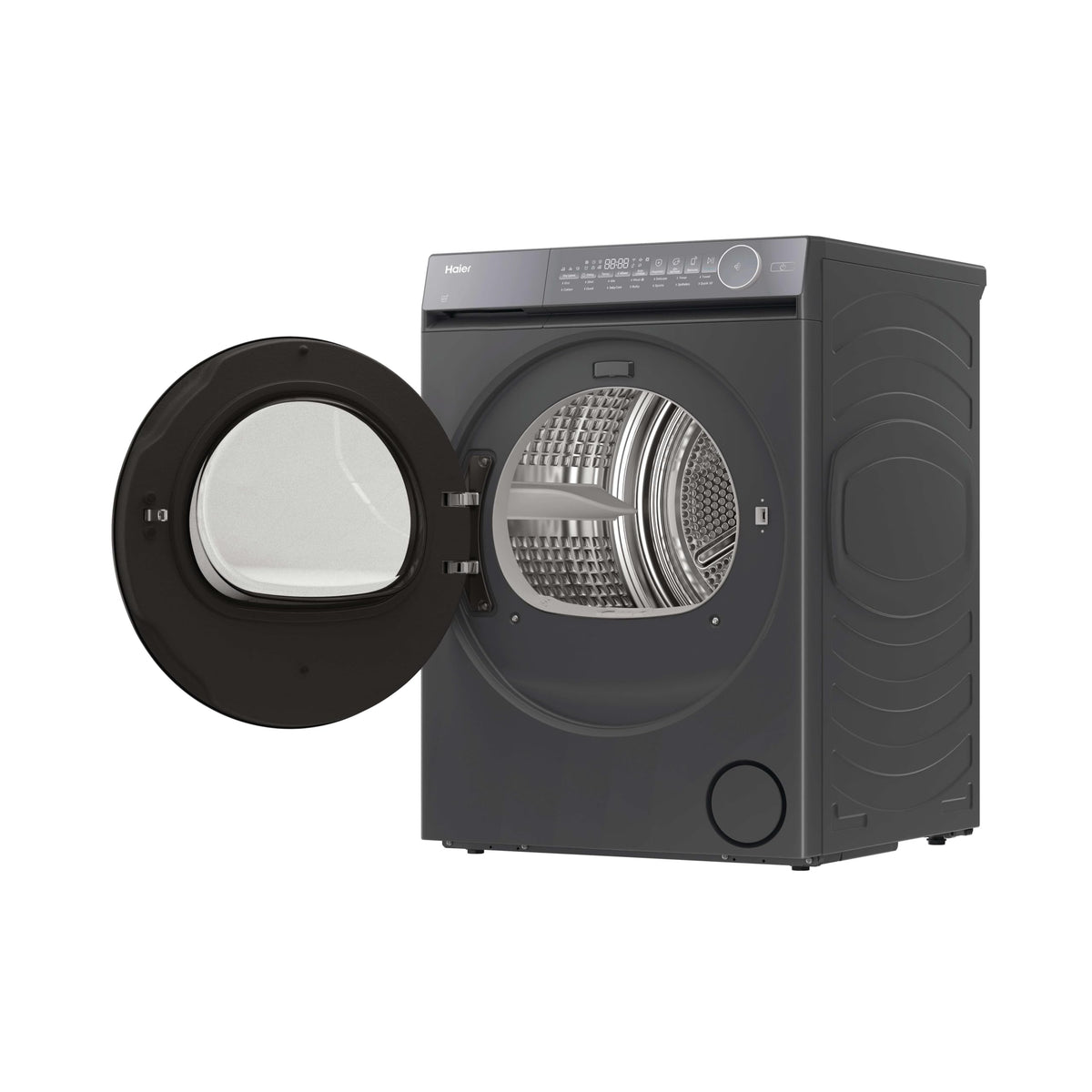 Haier X Series 7 Heat Pump Tumble Dryer, 10kg, Graphite, A++