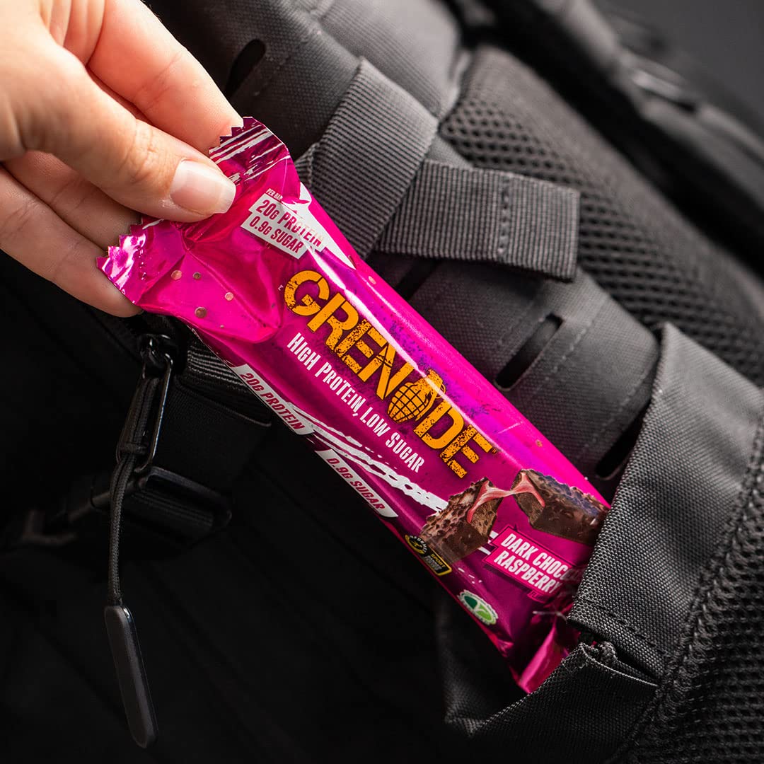 Grenade Chocolate Chip Salted Caramel Protein Bars, 12 x 60 g