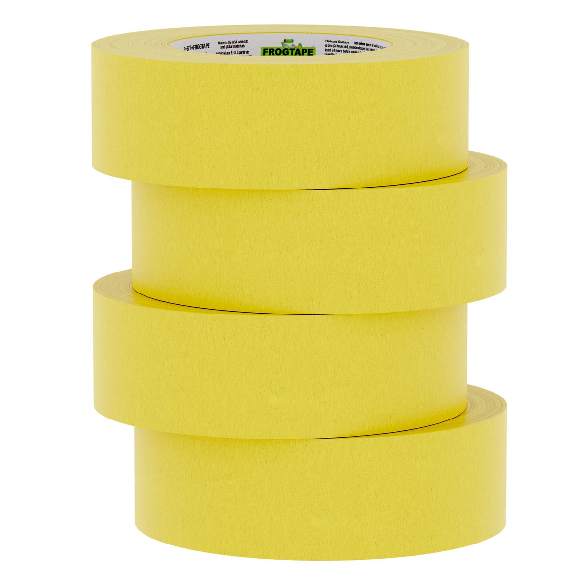 Frog Tape Yellow Delicate Surface Painters Masking Tape 24mm x 55m. Indoor painting and decorating for sharp lines and no paint bleed