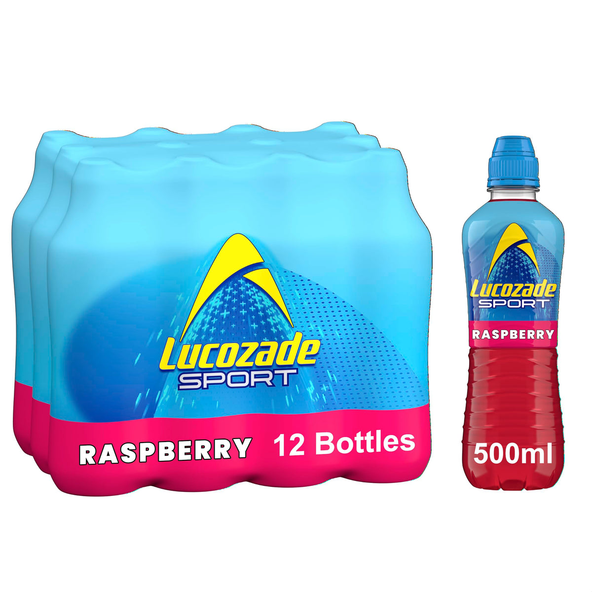 Lucozade Sport Orange Sports Drink, 4 x 500ml