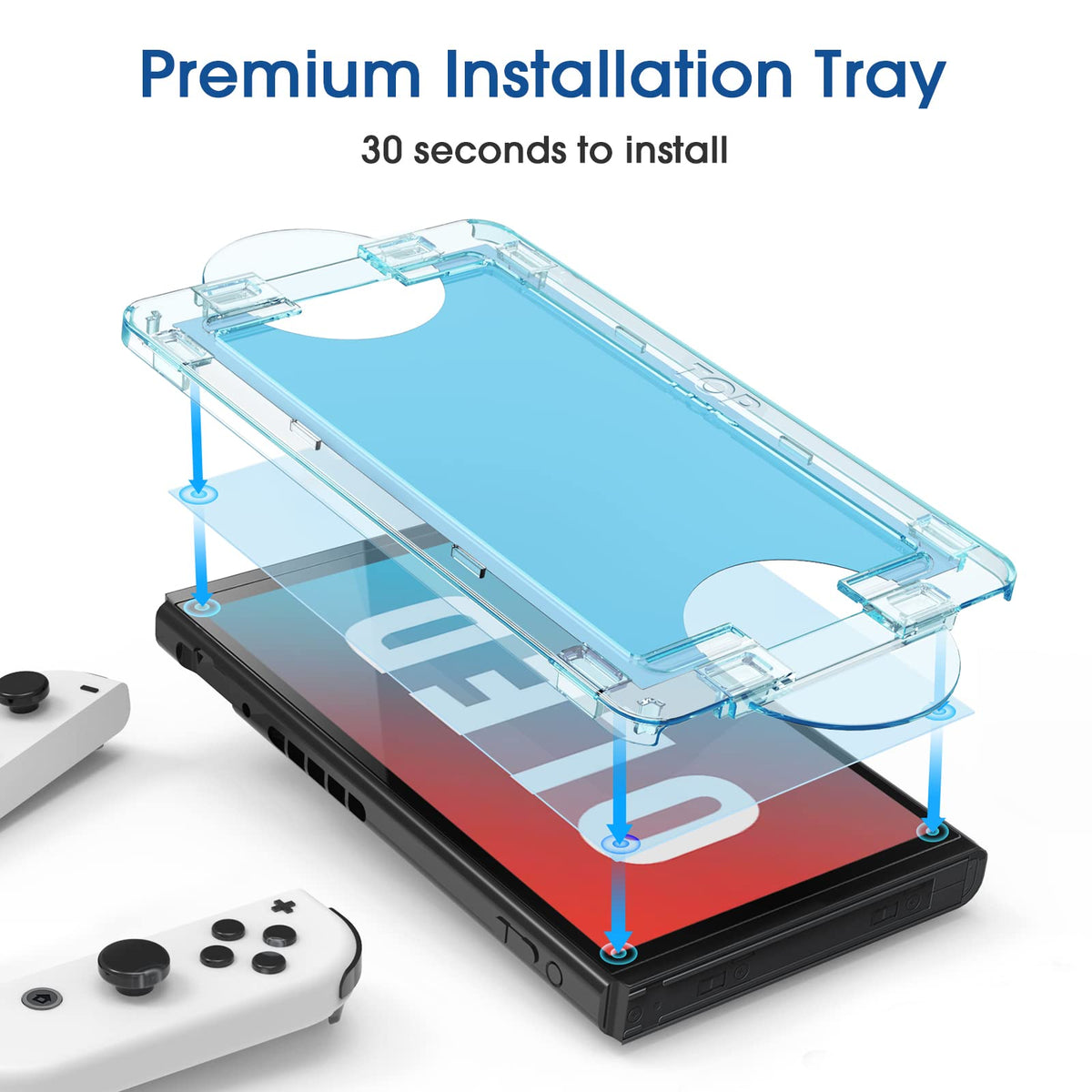 amFilm Auto-Alignment OneTouch for Nintendo Switch 2 Screen Protector 2025