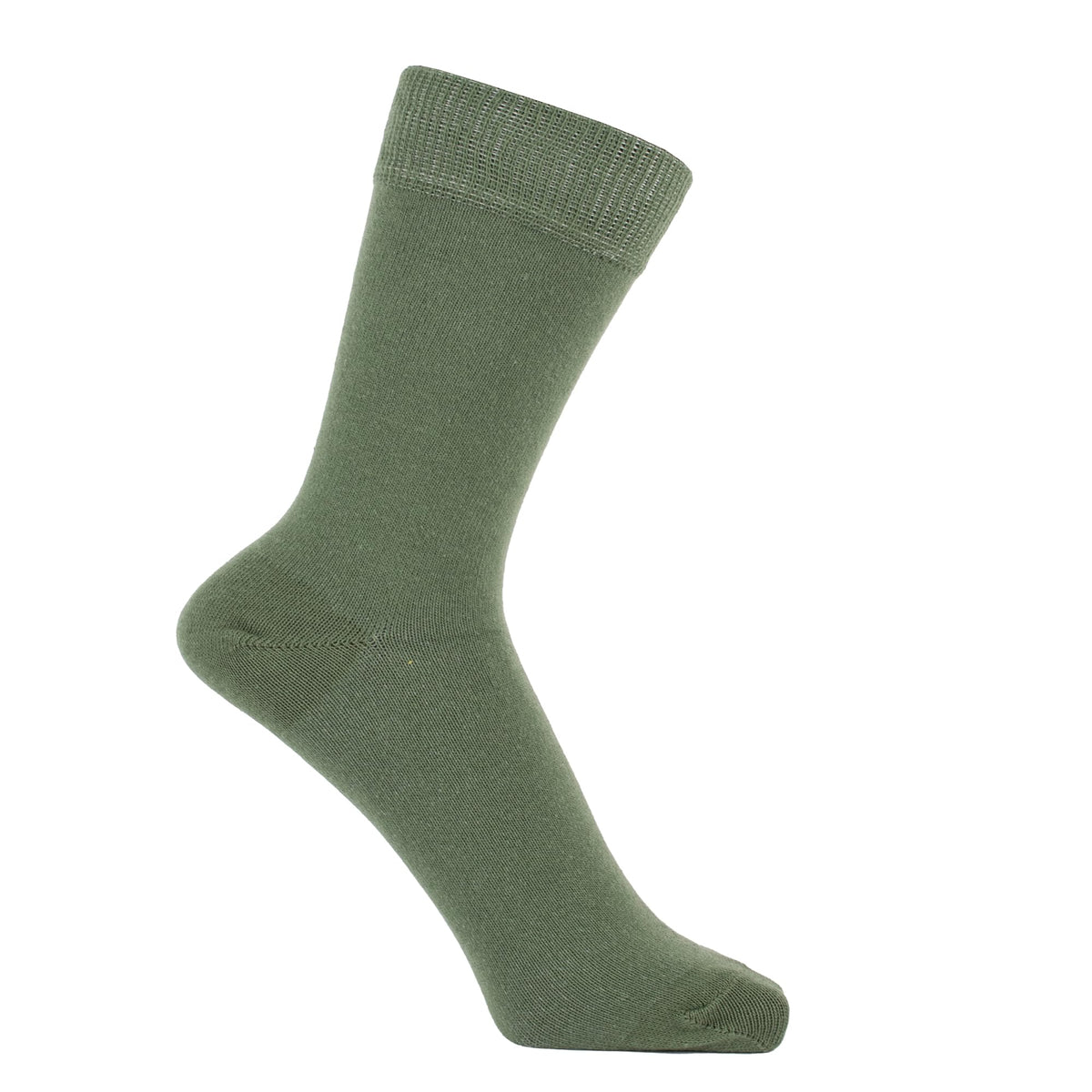 ZAKIRA Combed Cotton Dress Socks, Crew Socks