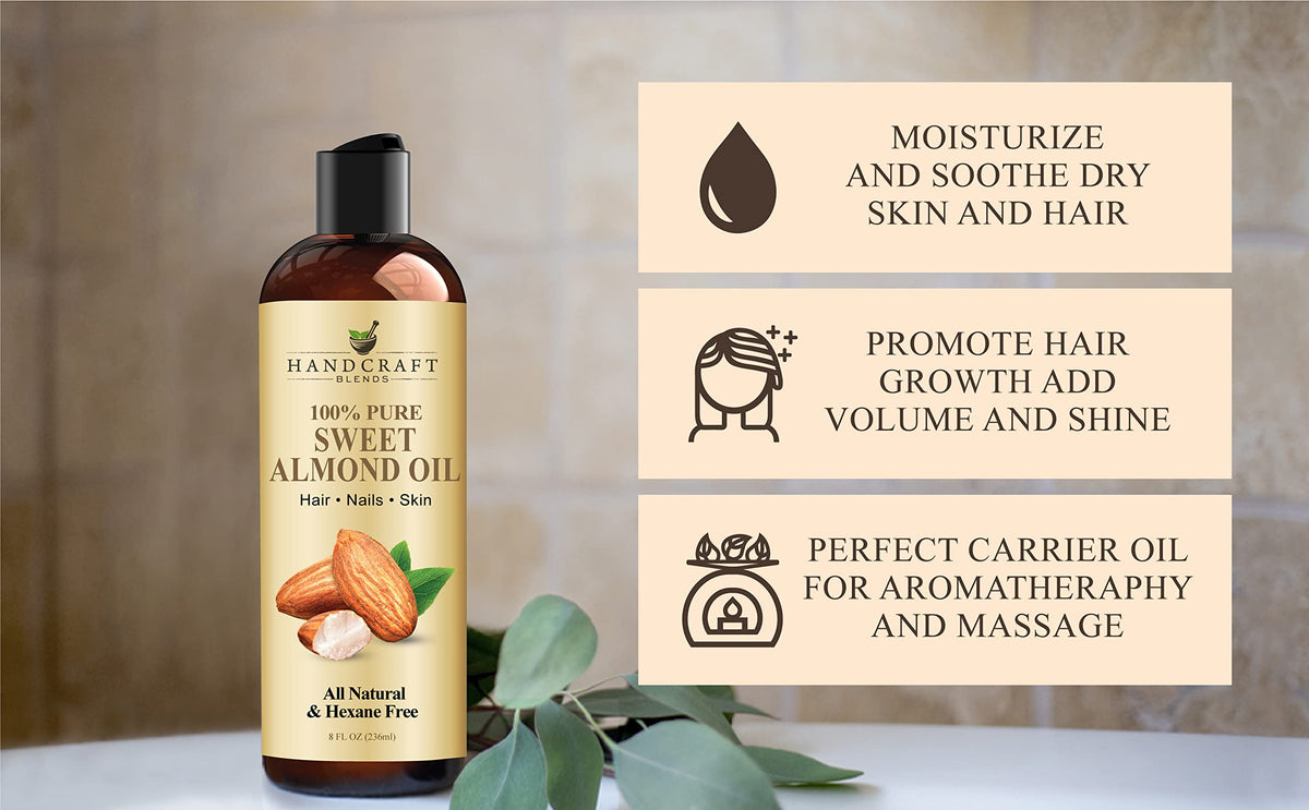 Handcraft Blends Sweet Almond Oil - 118 ml