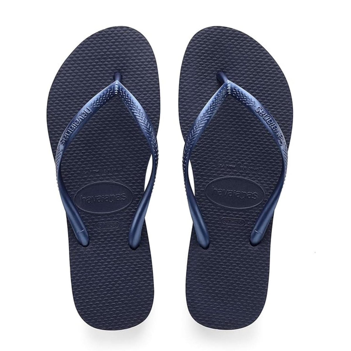 Havaianas - Slim, Stylische, Robuste und Vielseitige Badelatschen für Frauen mit Texturierten Sohlen für Grip und Halt