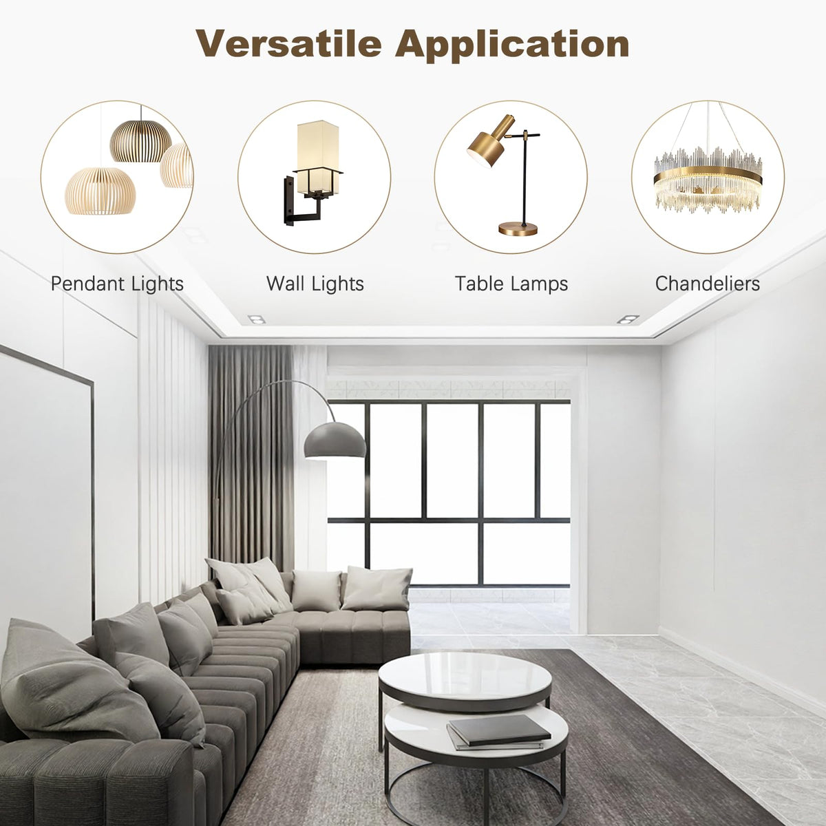DiCUNO G9 LED Bulb Warm White 2700K, 3W=30W, 410LM, 6 Pcs