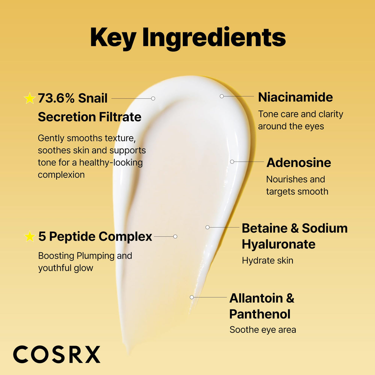 COSRX Advanced Snail 92 All in One Cream 100g, Facial Gel Moisturiser