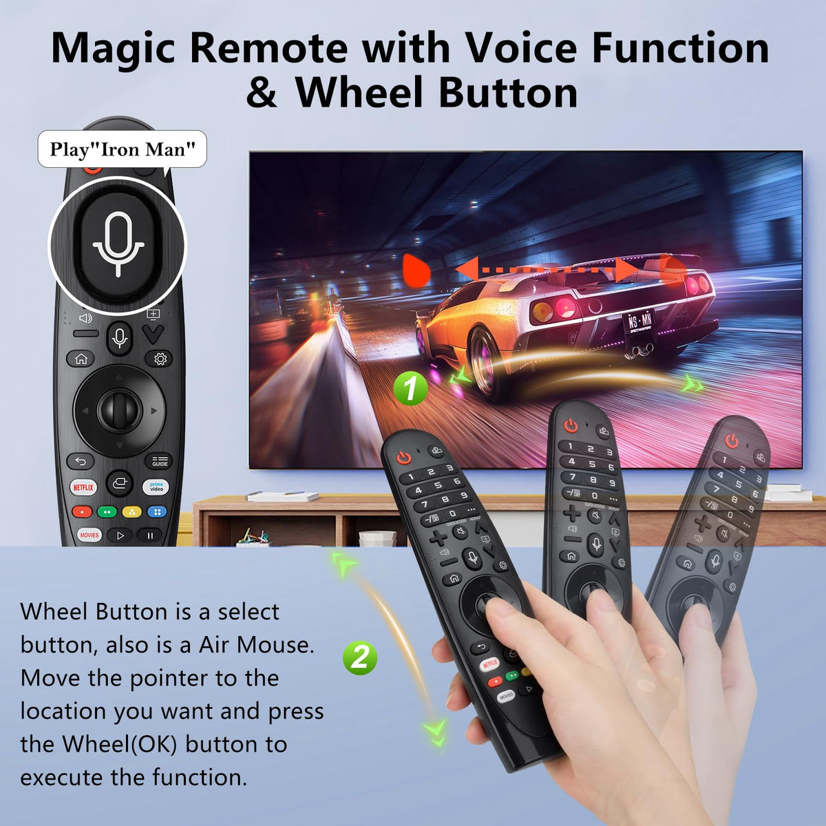 for LG TV Remote, Universal for LG Remote Control Smart TV Replacement