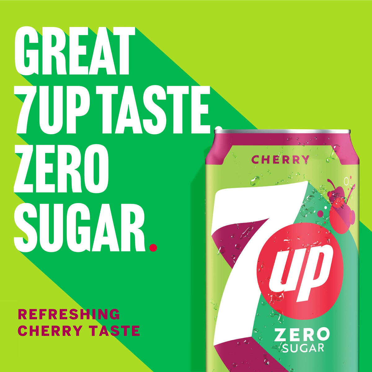 7UP Cherry Can 330 ml (Pack of 24)