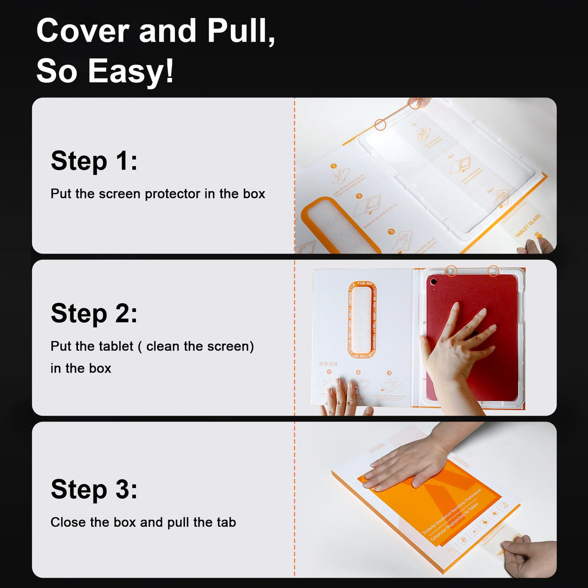 TOPESCT 2-Pack Screen Protector for iPad (A16) 11th/10th Generation (2025/2022,11 inch/10.9 Inch),9H Tempered Glass Film (iPad 11th/10th Generation（2025/2022), 2 Pack