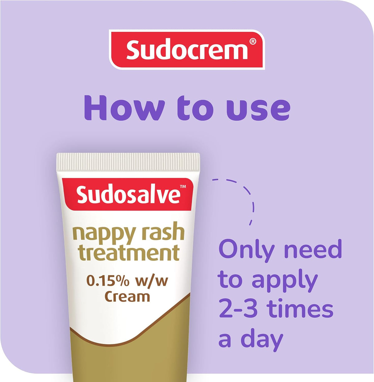 Sudocrem® Sudosalve™ Nappy Rash Cream 25g (Pack of 1)