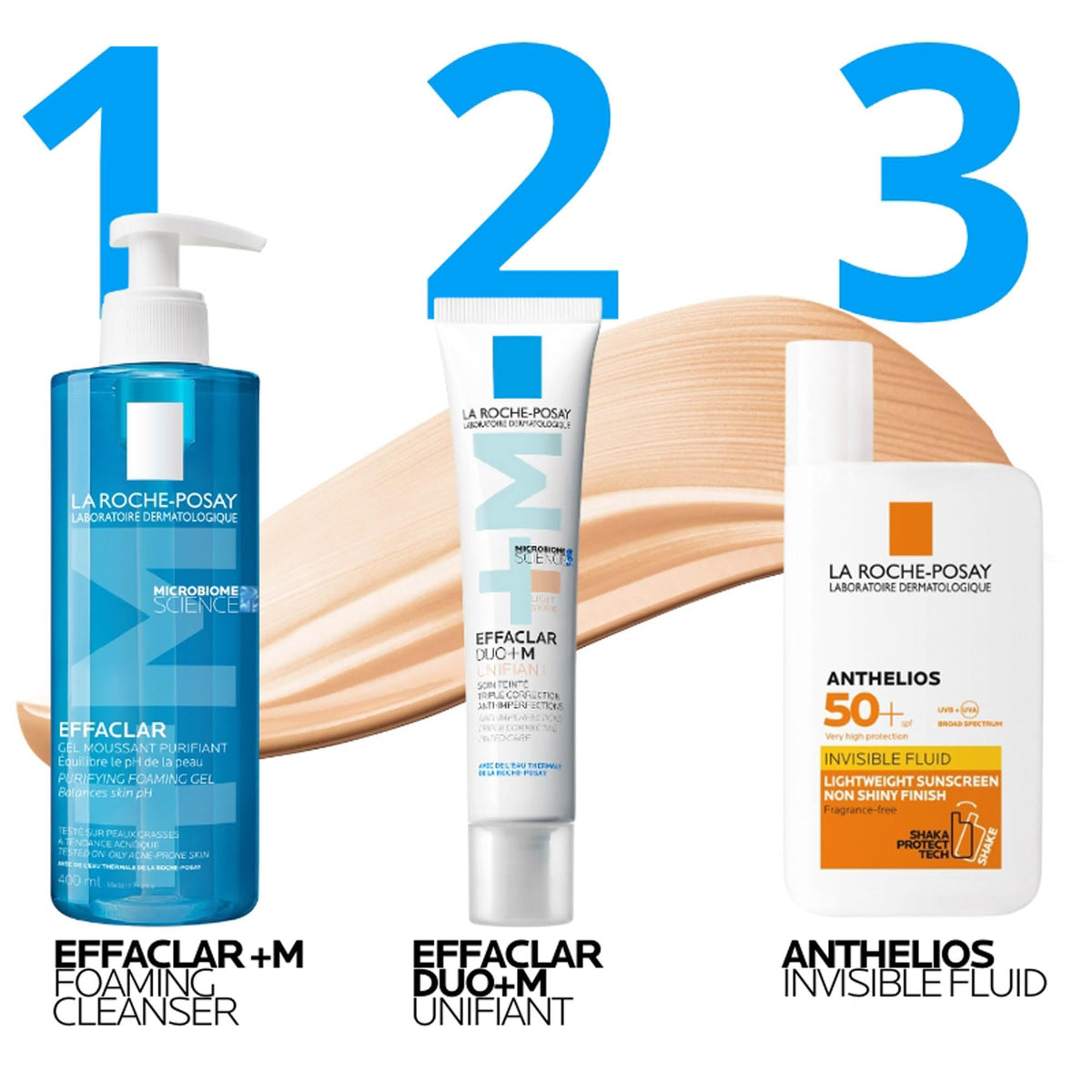 La Roche-Posay Effaclar Duo+M, Anti-Breakout Corrective Gel, 40ml