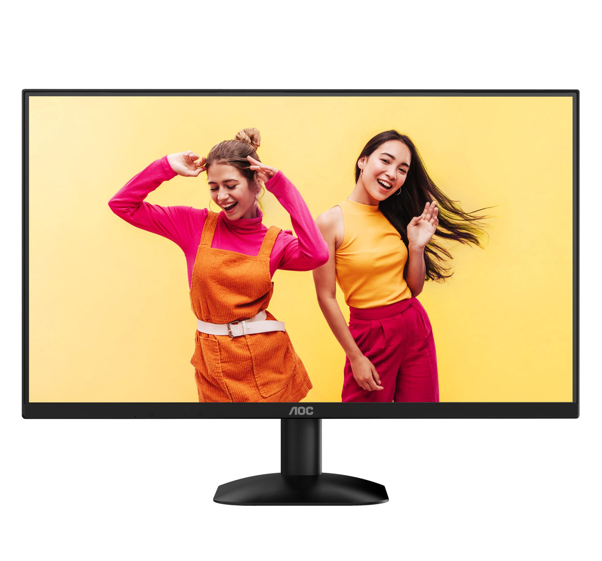 AOC 22B2H - 22 inch FHD Monitor, 75Hz, VA, 7ms Frameless design, Tilt, lowBlue Mode, Flicker Free (1920 x 1080 @ 75Hz, HDMI/VGA)