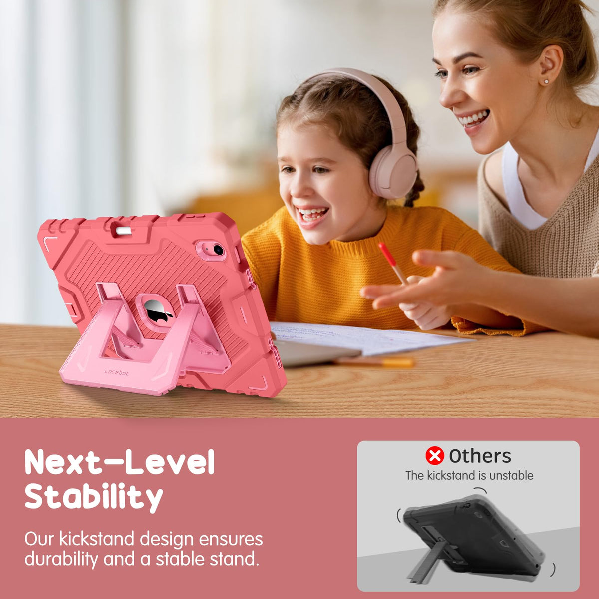 FINTIE Kid-Friendly Case for iPad (A16) 11th Gen 11 Inch, iPad 10th Gen