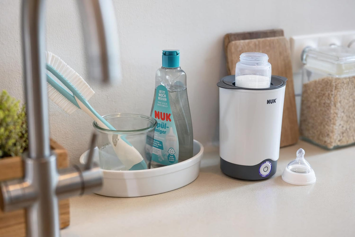 NUK Baby Bottle Cleanser | 500 ml | Ideal for Cleaning Baby Bottles, Teats & Accessories | Fragrance Free Cleaner | pH Neutral | 100% Recyclable Bottle